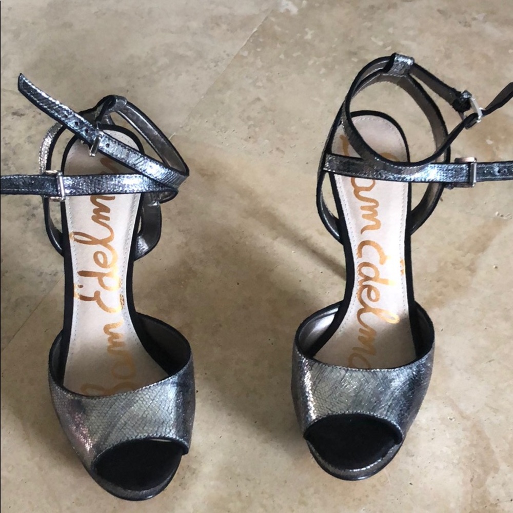 sam edelman nadine pewter metallic